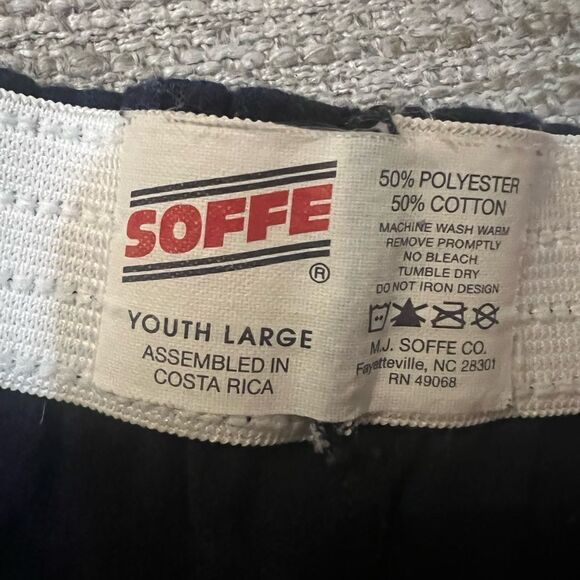 Soffe brand navy youth size large cheer shorts - Picture 3 of 3